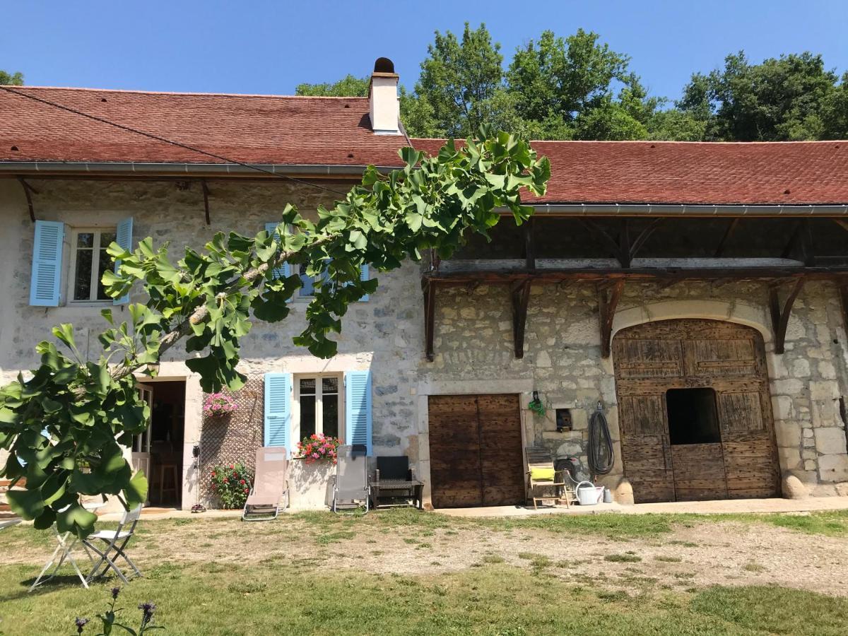 Chambres D'Hotes Des Deux Lacs Ceyzerieu Exterior foto