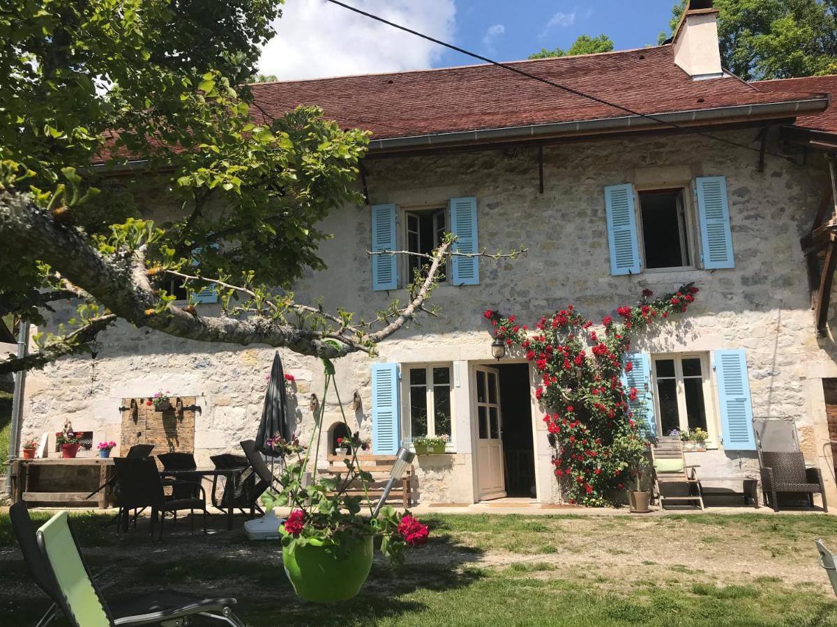 Chambres D'Hotes Des Deux Lacs Ceyzerieu Exterior foto