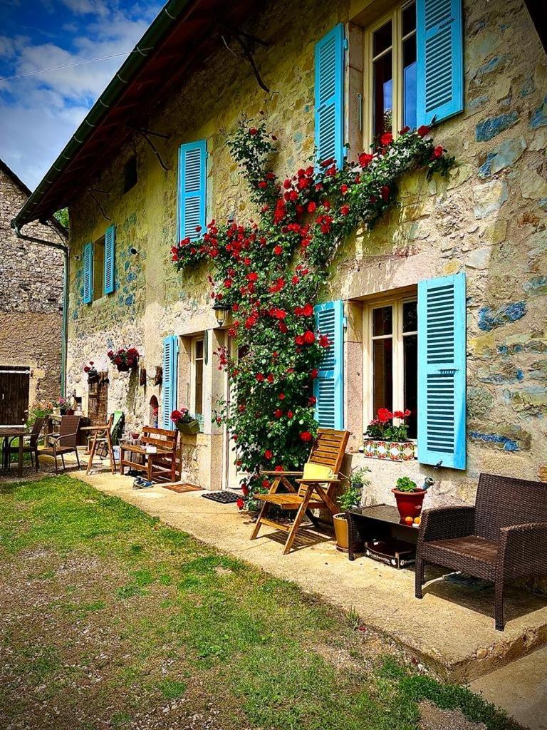Chambres D'Hotes Des Deux Lacs Ceyzerieu Exterior foto